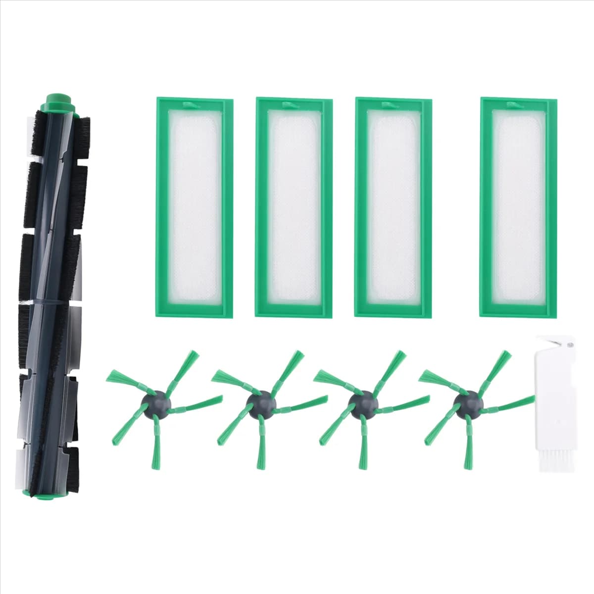 Spazzola a rullo di ricambio spazzole laterali filtro HEPA per Vorwerk Kobold VR200 VR300 accessori per aspirapolvere Robot