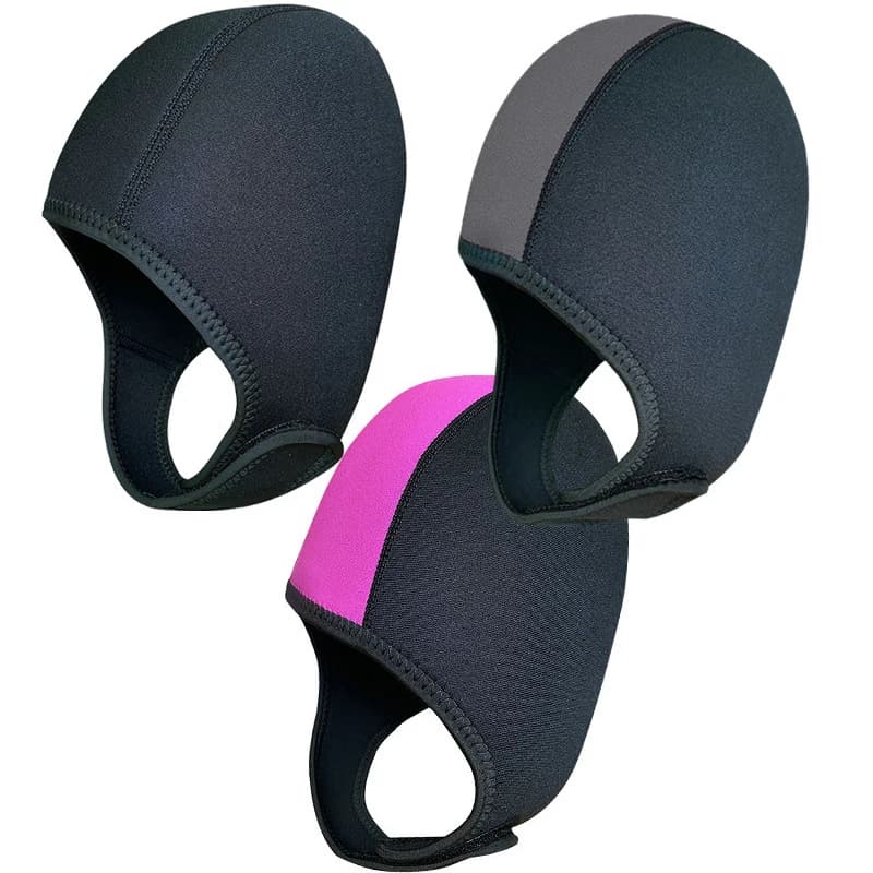 2.5mm New Prene Dive Cover for Women's Cold-proof Hot Winter Swimming Cap Outdoor Wading Snorkeling Headdress