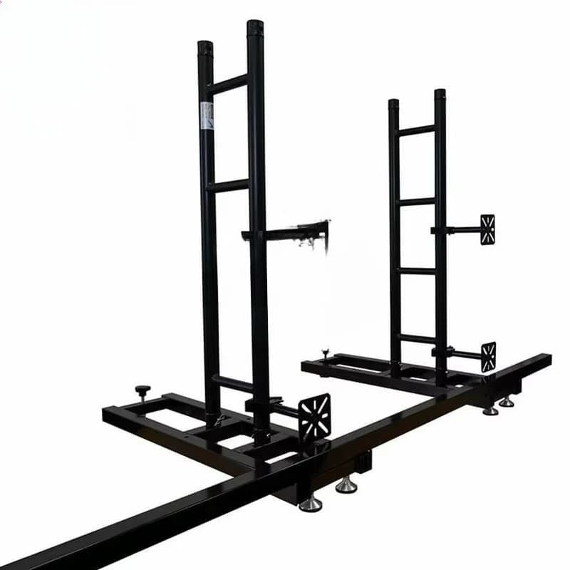 Steel Aluminum Alloy Light Emitting Diode Screen Floor Stand Truss System for Event Support Concerts and Monitors