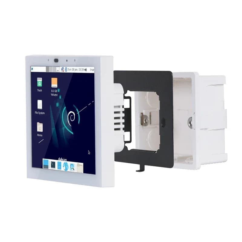 2026 Sunworld YC-SM41P Tablet Linux RK3566 4 Inch Wall Mounted Display Panel with Central Control Touch Screen for Smart Home S