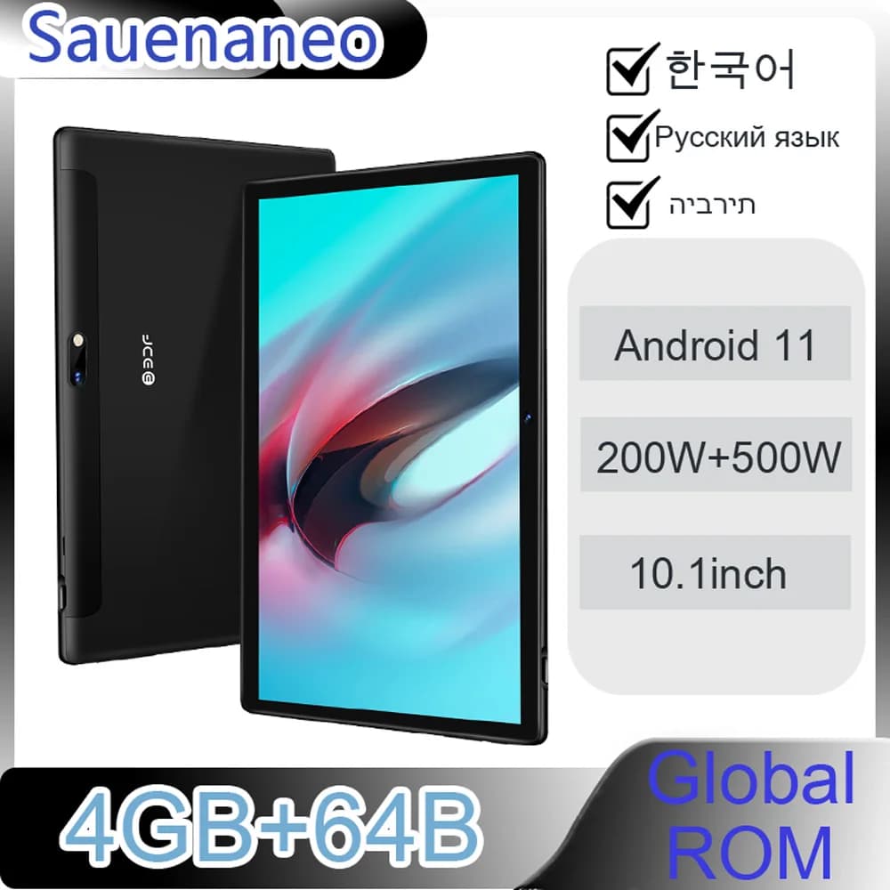 New 10.1 inch call tablet for Android 11 system - Android Tablet S10 with 4RAM, 64GBROM, dual SIM card Double camera 5000mAh