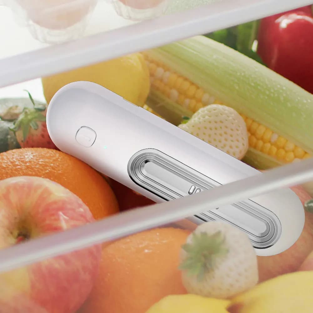 Deodorante per Frigorifero, Purificatore d'Aria, Estensore della Durata di Conservazione degli Alimenti, Eliminatore di Odori per Frigo, Bagno e Auto