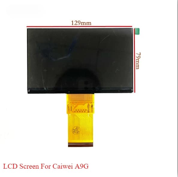 Schermo LCD del proiettore per Caiwei A9G A9 G Pannello display LCD del proiettore Parti fai da te Sostituisci vetro polarizzato 120x71mm 120x71 CAIWEI 7s