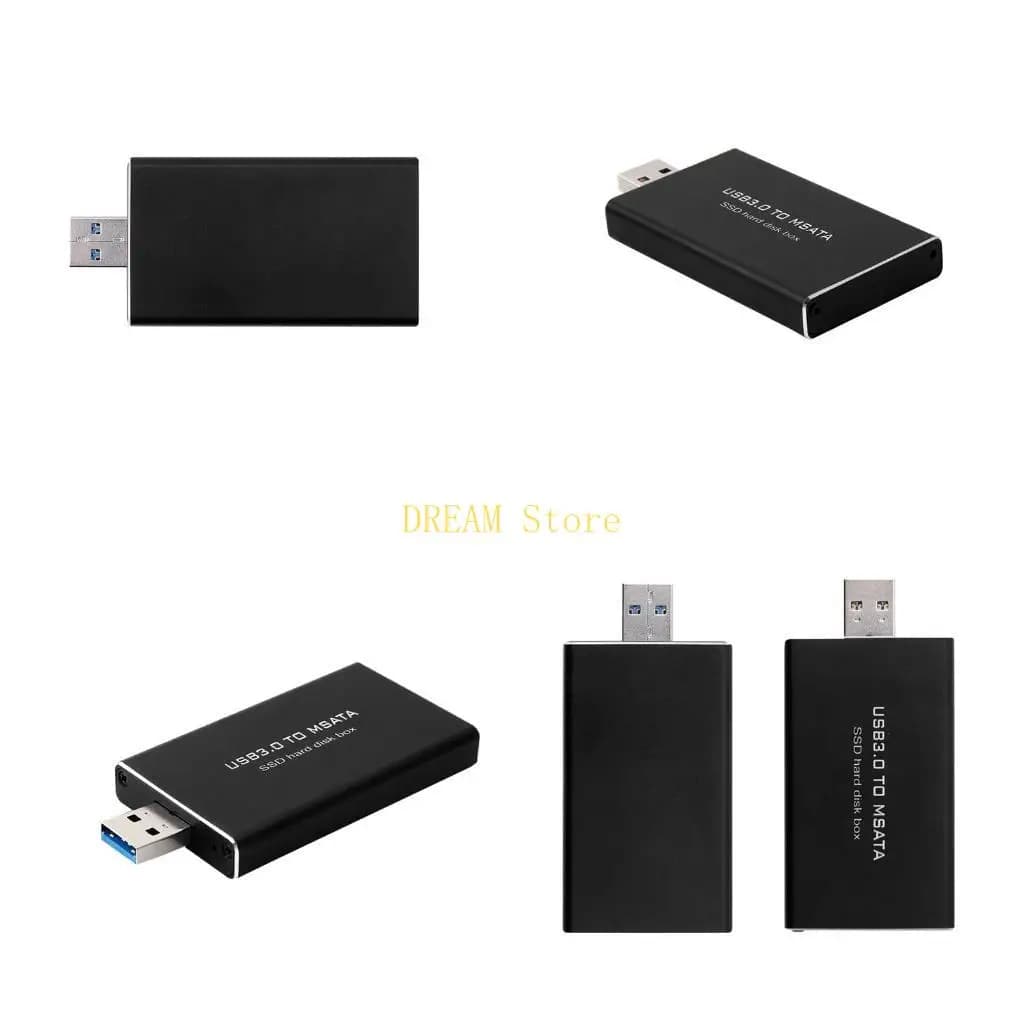 Custodia esterna per adattatore convertitore box disco rigido SSD da USB a mSATA per custodia migliore vendita