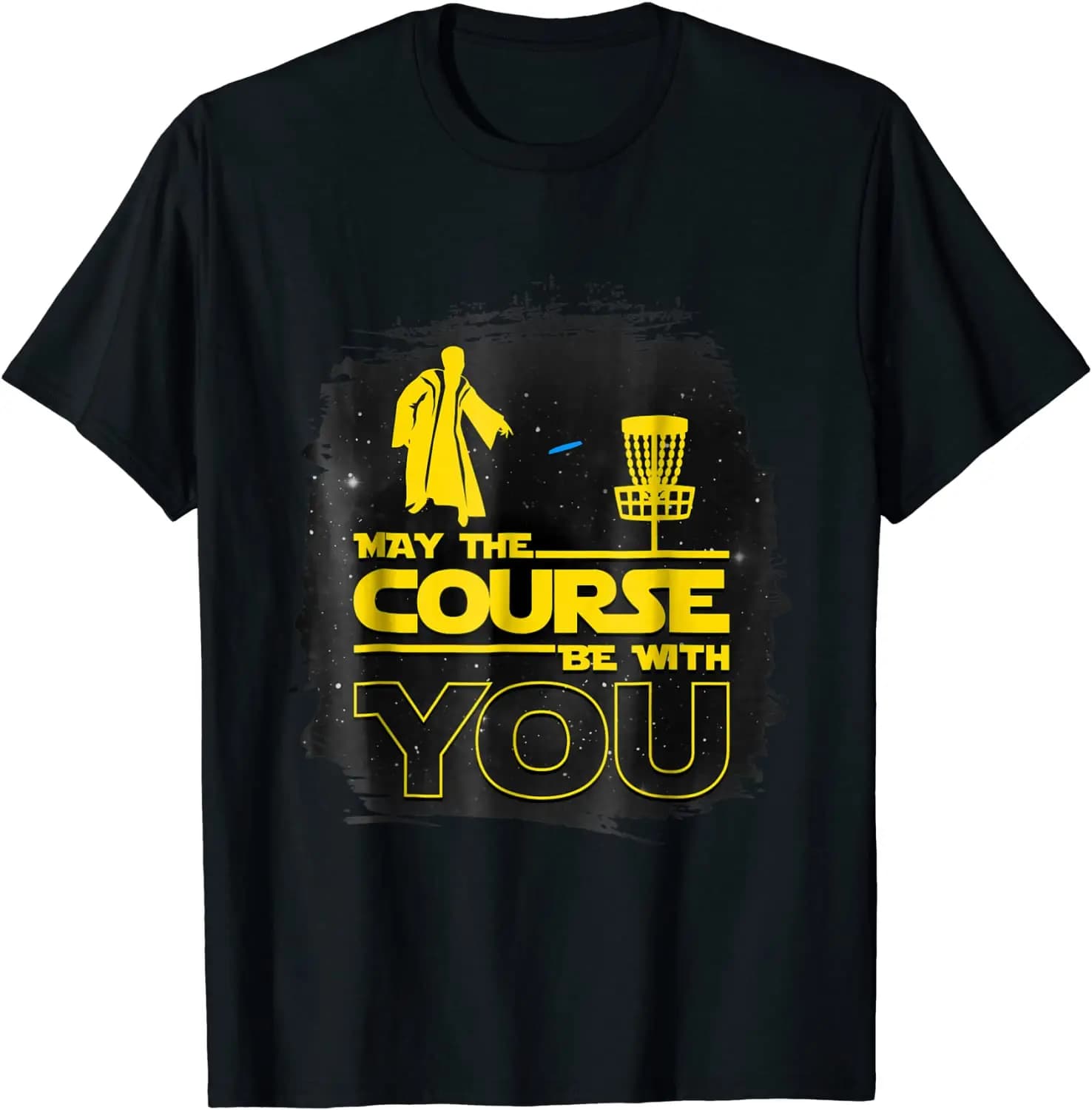 2025 nuovo modello "May The Course Be With" Funny Disc Golf T Shirt Uomo Sconto Magliette normali Top T Shirt per il design