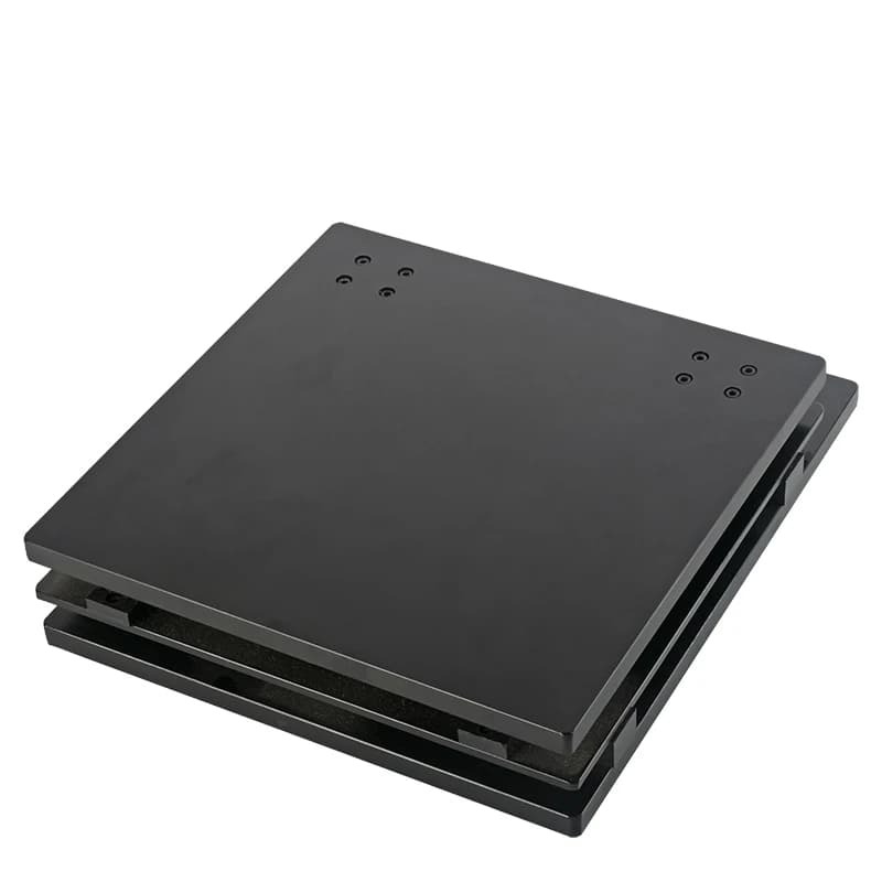 Piattaforma mobile per microscopio XY Banco da lavoro per microscopio con gamma mobile 168mnm * 168mm