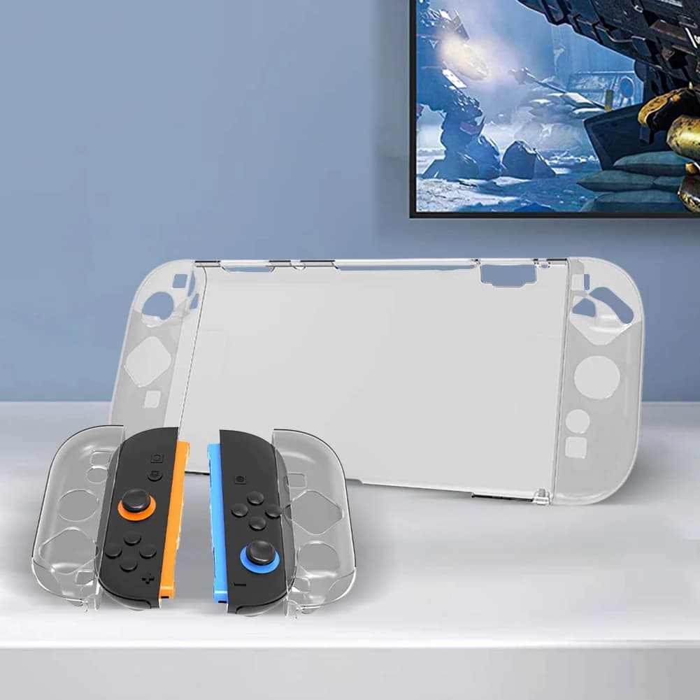 Custodia Protettiva Staccabile per Nintendo Switch 2 con Protezione Schermo e Copri-Grip per Joystick, Accessori per Giochi Switch 2