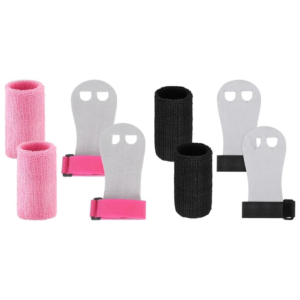 Gymnastics Gripsies Bracelets Set Anti-slip Gymnastics Gripses Palm Guard Gymnastics Bracelets for Kids Youth