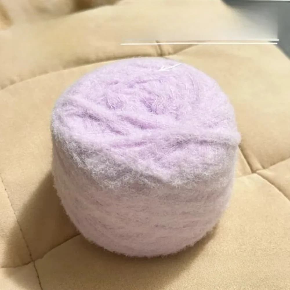 100g Nuovo Filato Soffice in Mohair, Morbido e Caldo, per Lavorazione a Maglia Fai-da-te, Spessore Medio, per Sciarpe e Tessuti