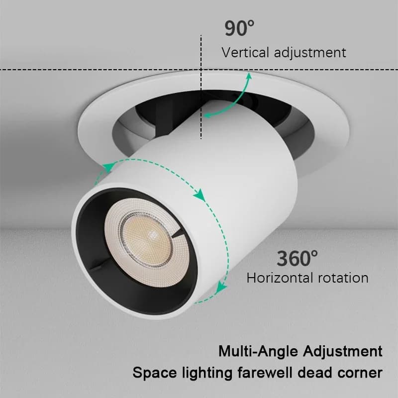 LED Spotlight Light Bulbs For Fixtures Home Cloakroom Bedroom Bedside Stage Living Room Ceiling Indirect Modern Spotlights Lamp