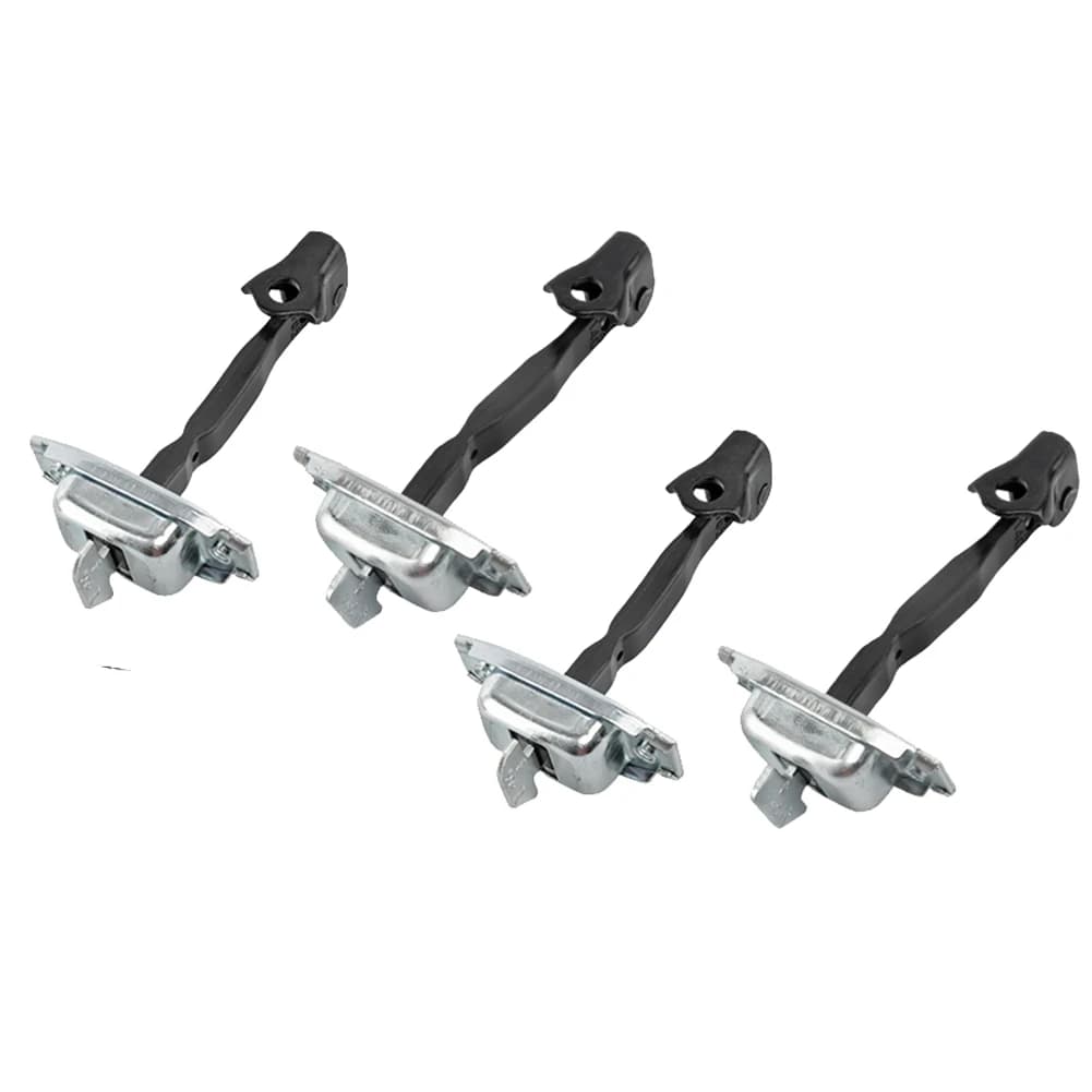 Reliable-1Set Auto Porta Fermaporta Check Strap Limitatore Parti Argento Per -Toyota -Hilux 2004-2015 Per Fortuner 2005-2015