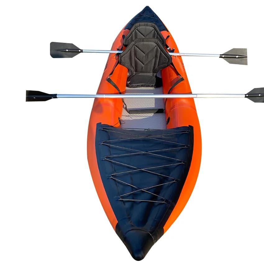 Canoa gonfiabile per 2 persone, kayak da pesca con pagaie 2025