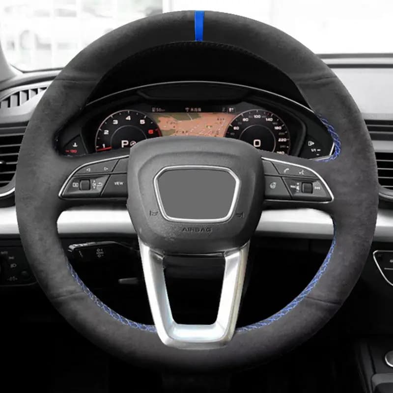 For Audi A3 S3 8Y A4 S4 B9 A5 S5 Q2 Q3 F3 Q5 FY SQ5 Q7 4M SQ7 Q8 SQ8 RSQ8 (Form O) Car cover Suede leather cover