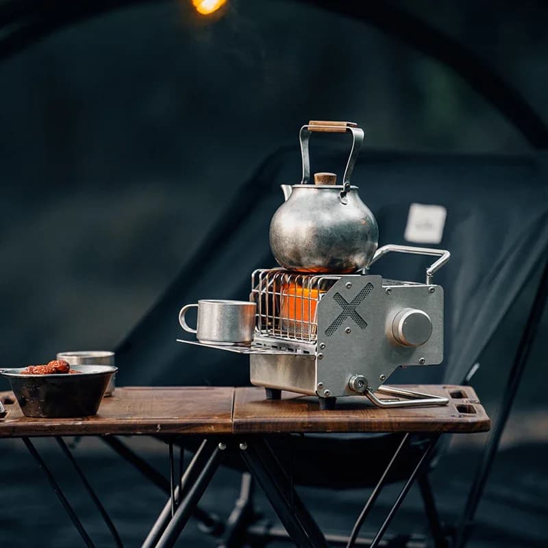 GOOUT STRINGHILL Mini outdoor heating stove Fishing 2025 Winter supplies Camping heater Gas camping stove for outdoor portable car