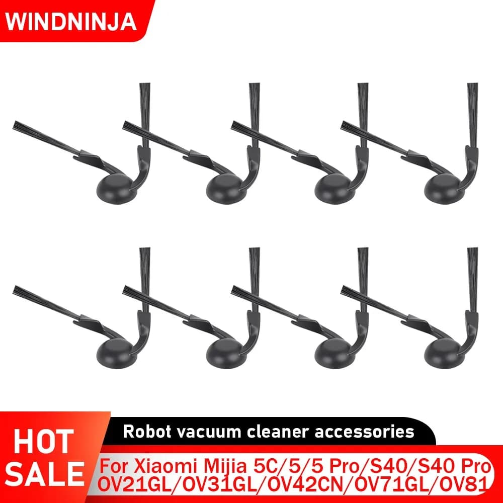 Spazzola Laterale di Ricambio per Robot Aspirapolvere Xiaomi Mijia S40/S40 Pro/5C/5/5 Pro/OV21GL/OV31GL/OV42CN/OV71GL/OV81 - Accessori e Ricambi