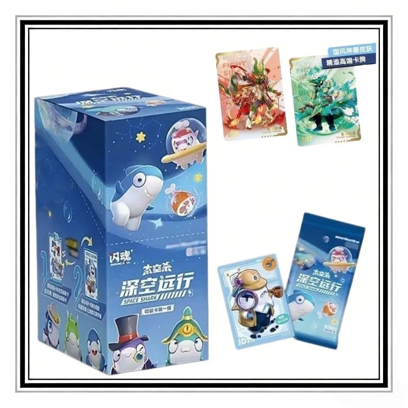 Autentica Collezione di Carte della Serie Sparkling Soul Space Kill, Prima Edizione, Viaggio nel Profondo Spazio, Edizione Limitata, Giocattolo Culturale Pop, Regalo