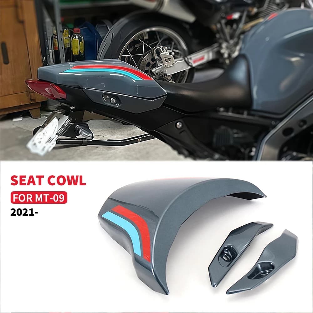 Nuovo MT-09 Accessori Moto Passeggero Coprisedile Posteriore Cowl Sedile Solo Cowl Posteriore Per Yamaha MT09 MT 09 mt09 2021 2022 2023