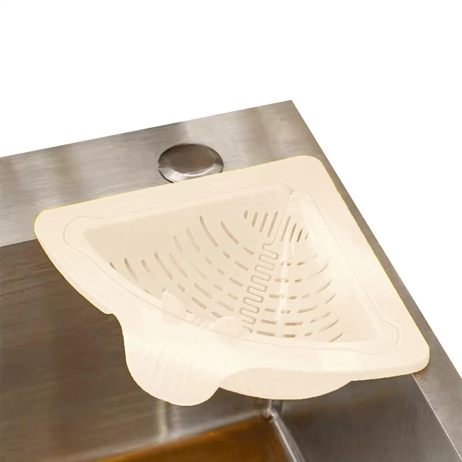 Nuovo cestello magnetico in silicone per lavello, con filtro di scarico e maniglia, per una facile pulizia, ideale per la conservazione in cucina di rifiuti e scarti alimentari.