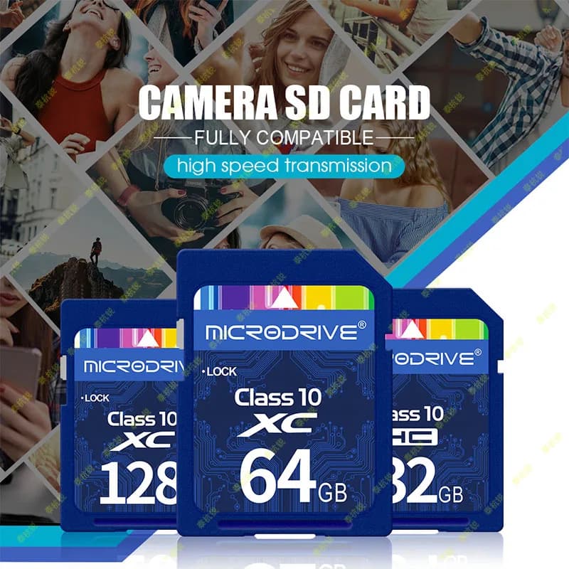 Per Panasonic DMC-GX1 GF5GK GM1 GF1 GF2 GF3 Scheda di memoria digitale HD da 16 GB 32 GB 64 GB 128 GB