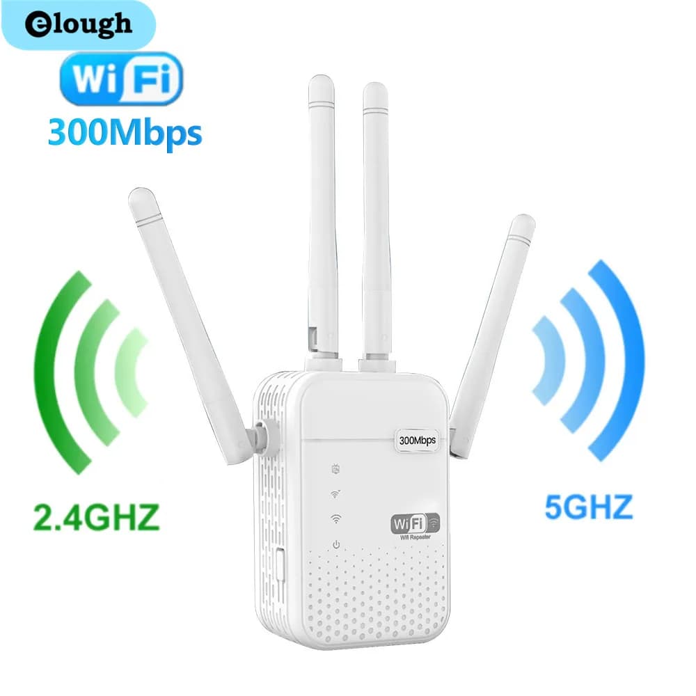 300Mbps/1200Mbps Router WiFi ripetitore WiFi antenne 2.4G/5G 802.11n estensione amplificatore di segnale di rete Wireless a doppia frequenza