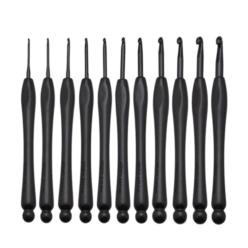 R2LD 20 Pezzi 2.0-7.0mm Set Aghi per Uncinetto Uncinetto ergonomico da maglia multifunzionali Forniture per uncinetto