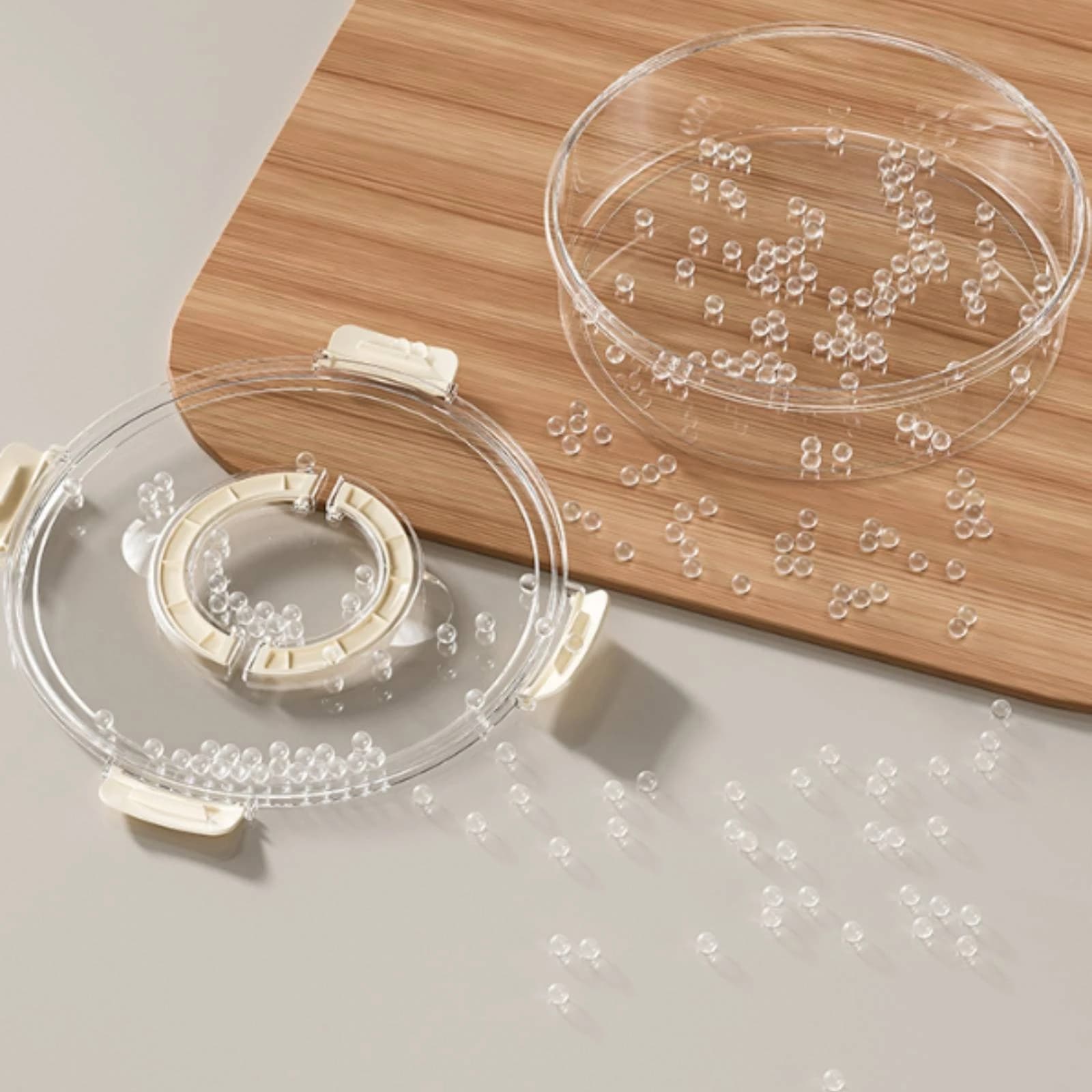 Cookie Carrier with Lid and Handle Portable Food Storage Container with Handle Food Storage Container with Lid Plastic Secure