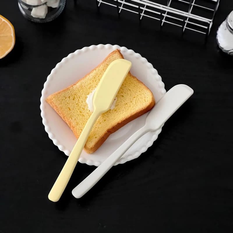 Butterfly knife Cheese cutter Silicone cheese dessert knife Whipped cream Bread Jam Tools Cooking knives