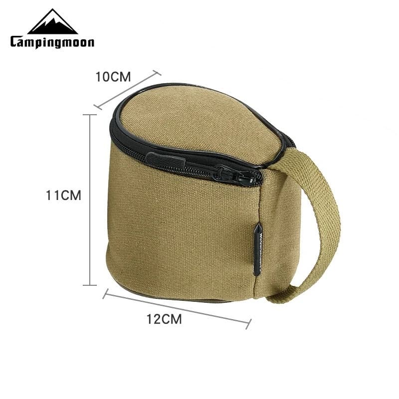 S180-B borsa portaoggetti per tazza di birra da campeggio all'aperto borsa portaoggetti per tazza da neve in tela ispessita portatile