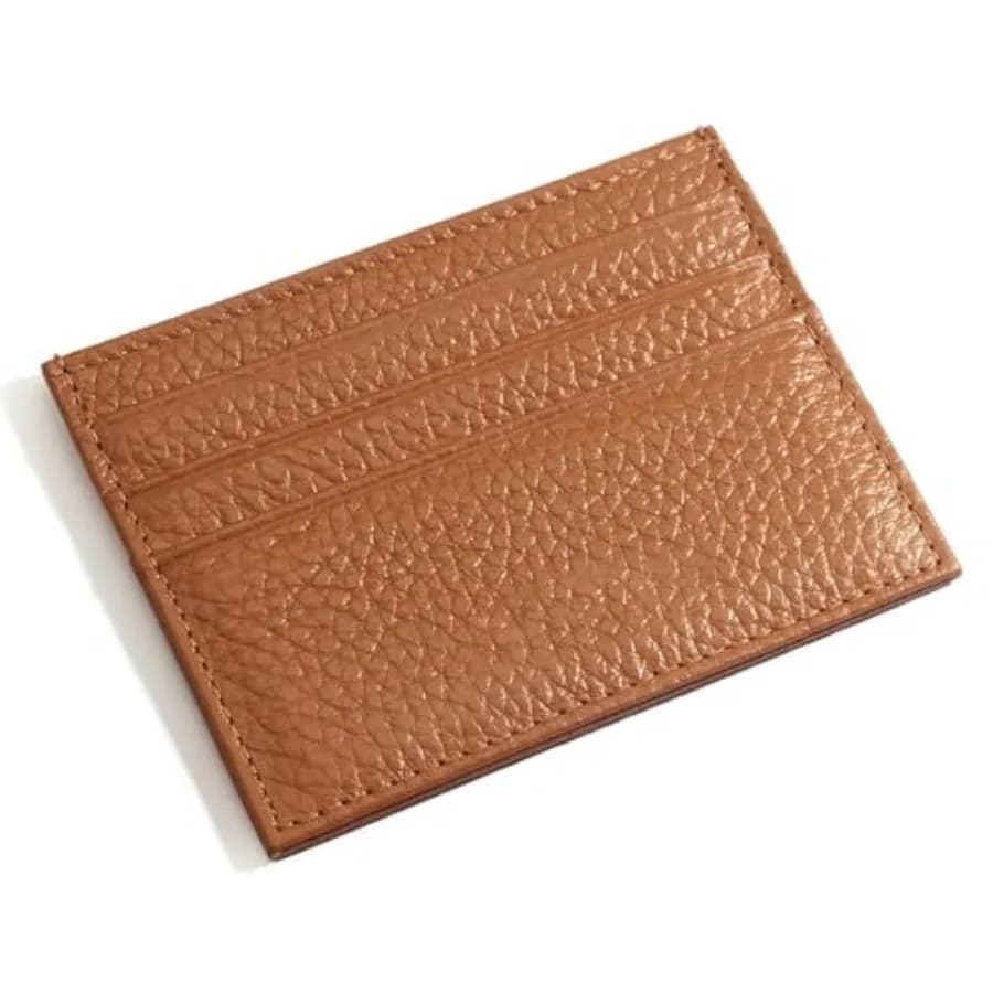 Credit Card Wallet, Super Slim Card Holder, Genuine Leather Wallet for Man and Women with 6 Card Slots and 1 Pocket