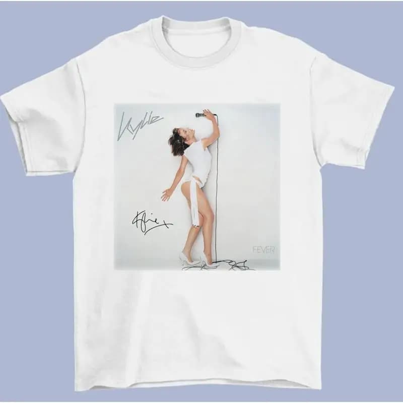 Kylie Minogue Fever For Fan Maglietta bianca S 2345XL