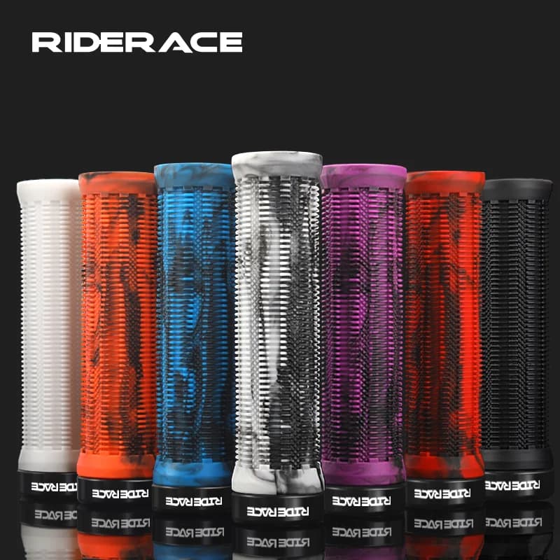 1 pair Manopoles for mountain bike handlebar Manopole MTB Rubber TPR ergonomic Comfortable anti-slip Ammortizing Bicycle handlebar covers