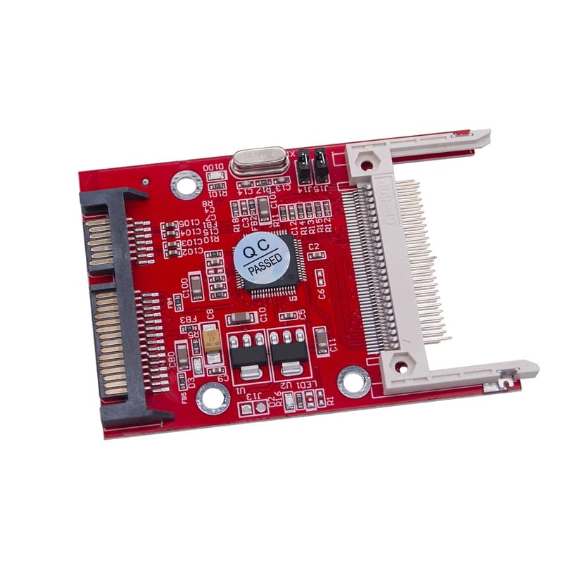 Adattatore da scheda CF a SATA Scheda di memoria flash compatta Tipo I II a convertitore per disco rigido HDD Serial ATA da 2,5 pollici