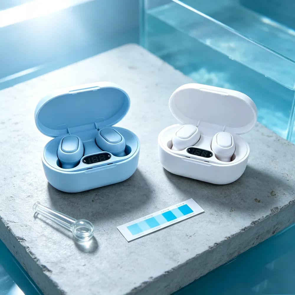 TWS Wireless Headphones Fone Bluetooth Earbuds Adaptive-eq Bluetooth Headphones Personalize Sound To The User's Hearing Profile