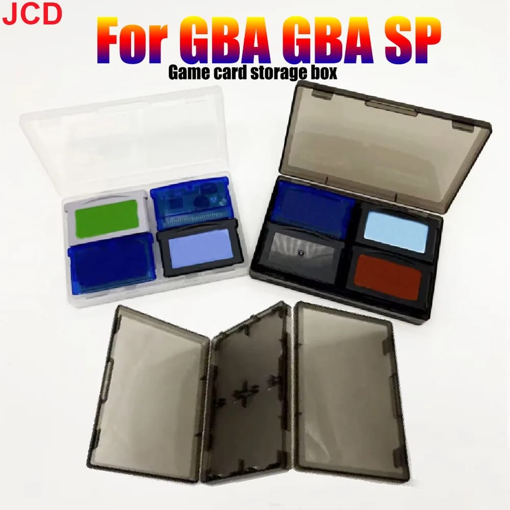 JCD 1 pz Scatola di Immagazzinaggio di Gioco Scatola di Raccolta Scatola di Protezione Scatola di Carte di Gioco Per Gameboy ADVANCE GBA GBA SP Giochi