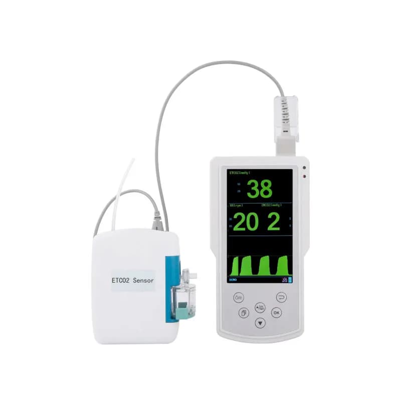 SPO2 ETCO2 Portable Veterinary Pulse Oxometer for Dogs and Pediatrics