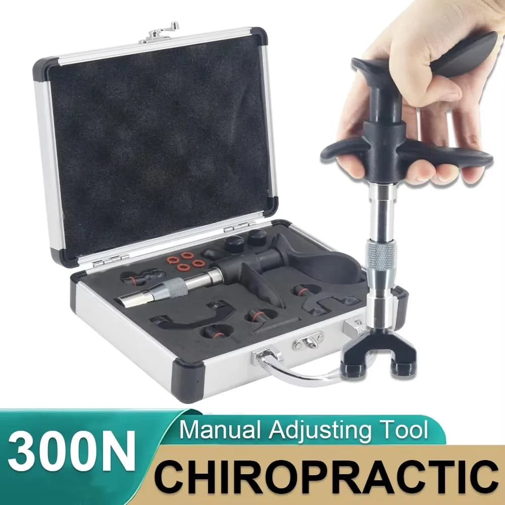 300N Chiropractic Adjusting Tools Activation Therapy Manual Massage Gun Health Care Spinal Correction Portable Massager
