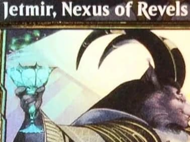 RaisedFoil Jetmir, Nexus of Revels TCG Magical Proxy Cards Top Quality Gathering Board Playing deck Trading Cards Proxy