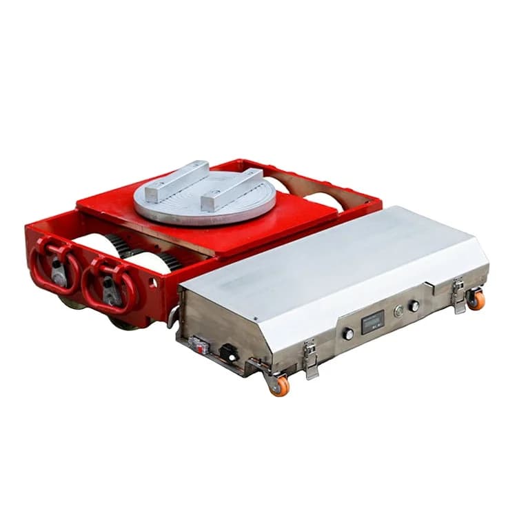 30T 50t carico sartiame pattini di ghiaccio mobili strumenti serbatoio elettrico carrello pallet auto telecomando pattini di ghiaccio mobili
