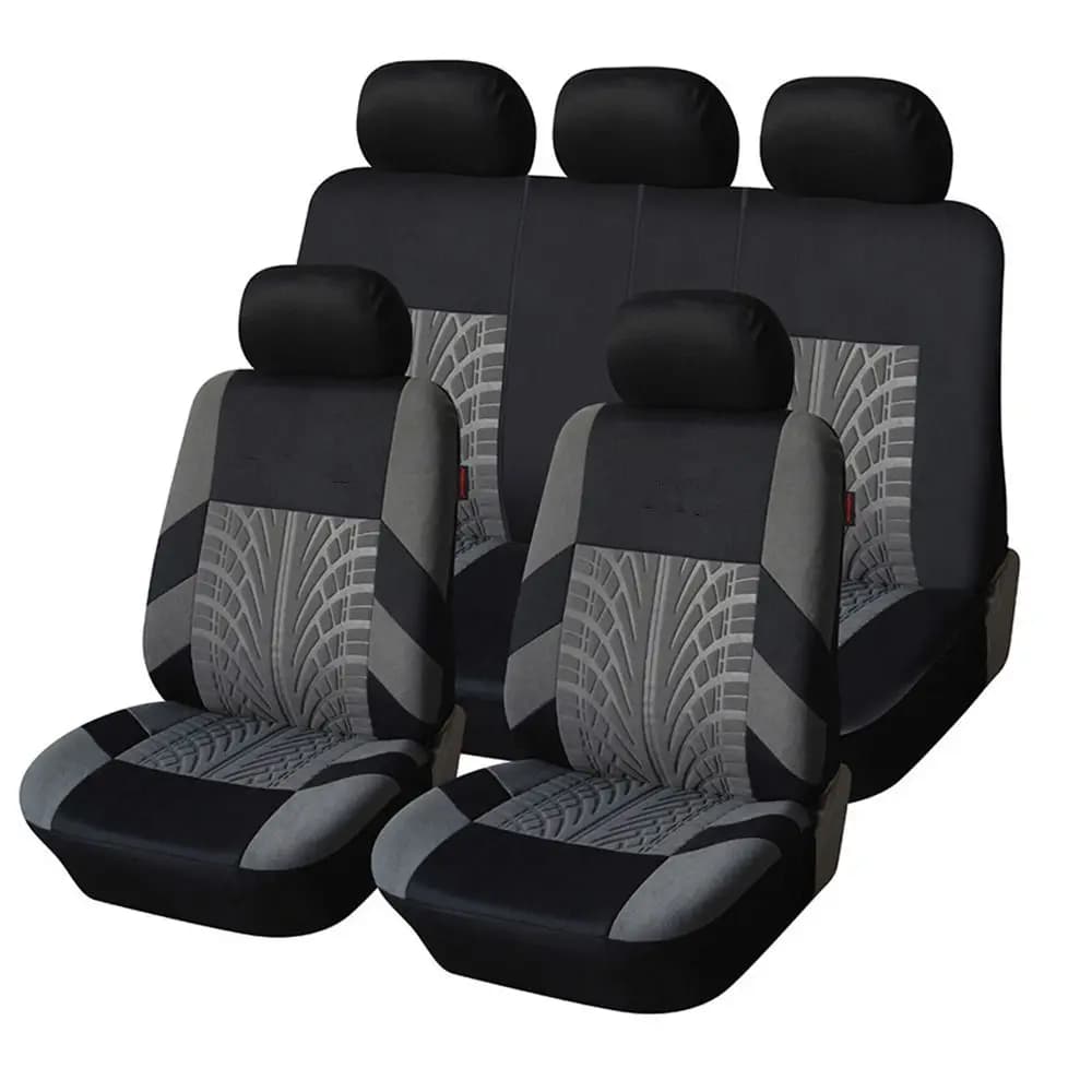 Universal Seat Covers 2 + 1 Car Seat Covers Transporter/Furgone, Universal Polyester Fabric Cover, Truck Accessories