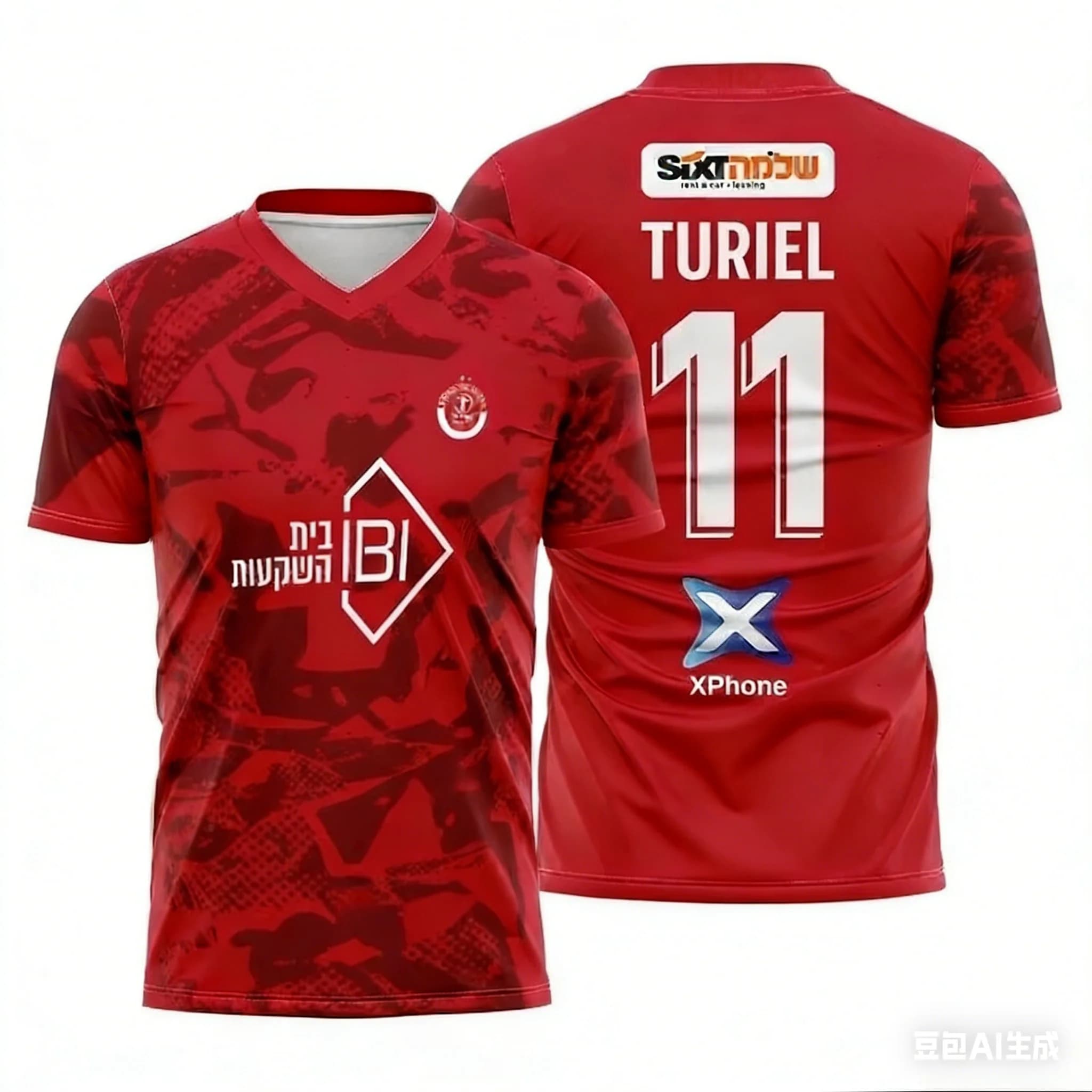 Nuova Divisa 2026 Hapoel Tel Aviv, Completo da Calcio Traspirante, T-shirt da Allenamento, Maglia Specifica per Tifosi, Tuta da Surf, T-shirt da Spiaggia