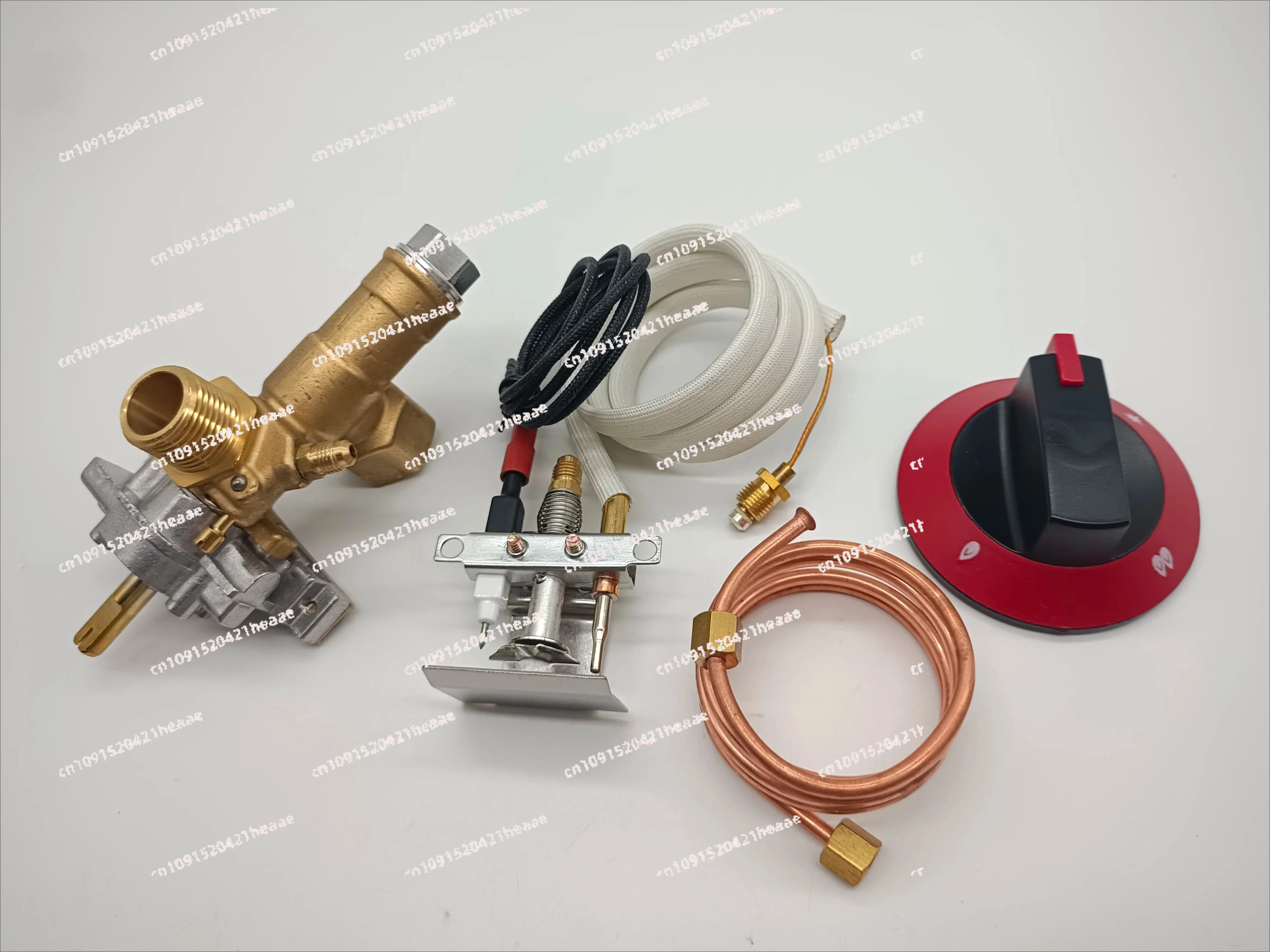Adatto per valvola fornello a gas con manopola, interruttore di emissione, controller antincendio, kit porta pilota di sicurezza