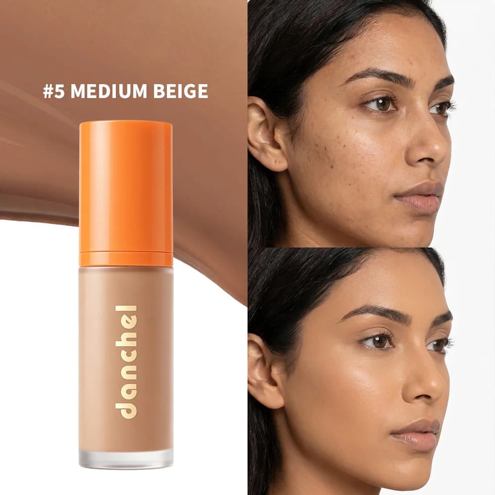 11 Colors Liquid Foundation Concealer Velvet Matte High Coverage Oil Control Natural Skin Non Cracking Daily Face Makeup Cosmeti