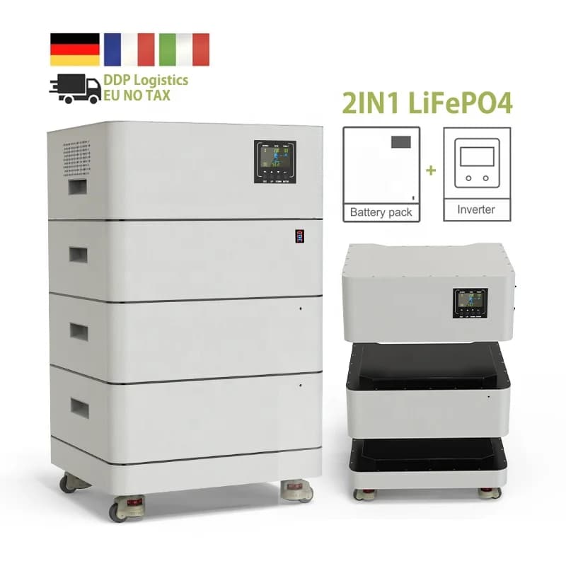 Garanzia di 10 anni, sistema all-in-one plug and play, container di accumulo da rack, batteria LiFePO4 da 10Kw 15Kw 20Kw 48V con inverter MPTT da 5Kw