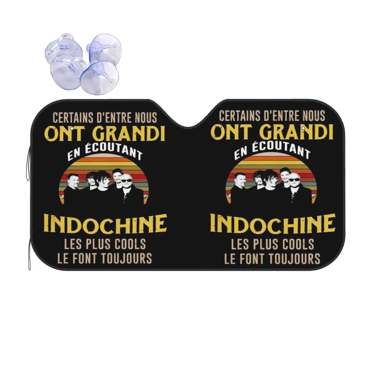 Best Of Indochine Band Logo7 Parasole Parabrezza Auto Parabrezza Anteriore Finestra Parasole Accessori Coperture