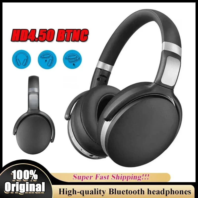 For Sennheiser HD4.50 BTNC Wireless Bluetooth Headphones Deep Bass Noise Isolation Stereo Earphone Gaming Headset