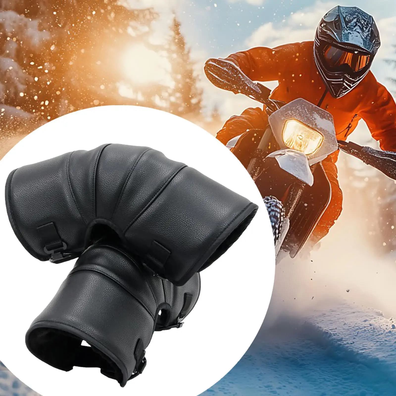 1 paio di equipaggiamento protettivo ginocchiere calde ginocchiere parastinchi ginocchiere per moto