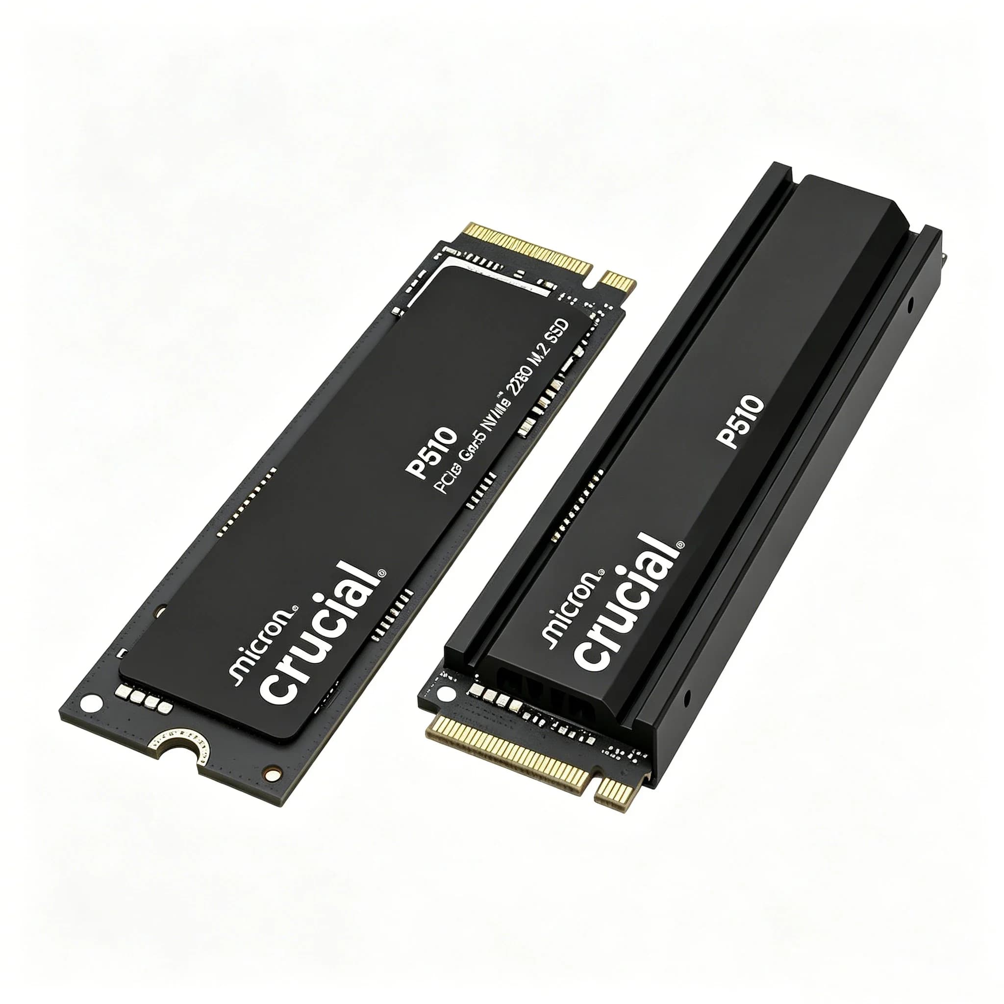 Crucial P510 1TB NVMe SSD Up to 11000MB/s PCIe 5.0 M.2 2280 Internal Solid State Drive Compatible with Desktop PC and PS5
