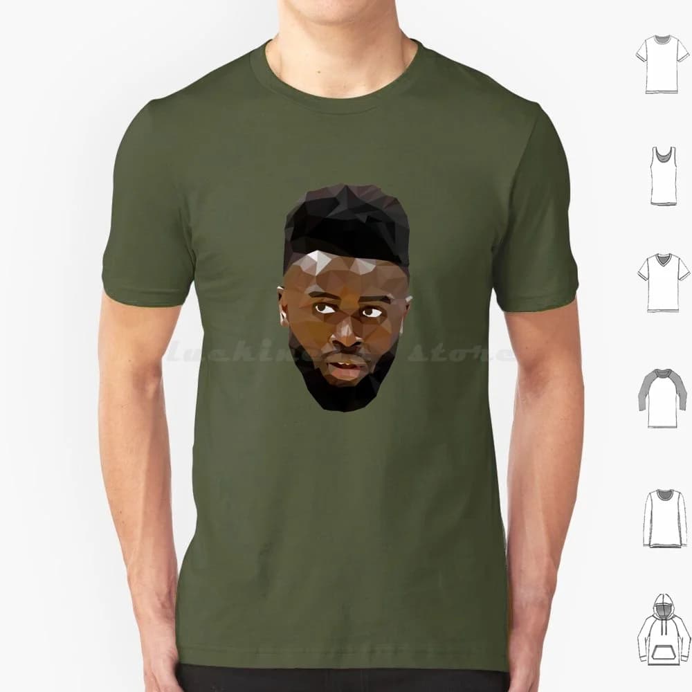Jaylen Brown Low Poly T Shirt Cotton Man Woman Print DIY Sports Basket Jaylen Brown Cal Cs 7 Jaythoven Jayson Tatum Low Poly