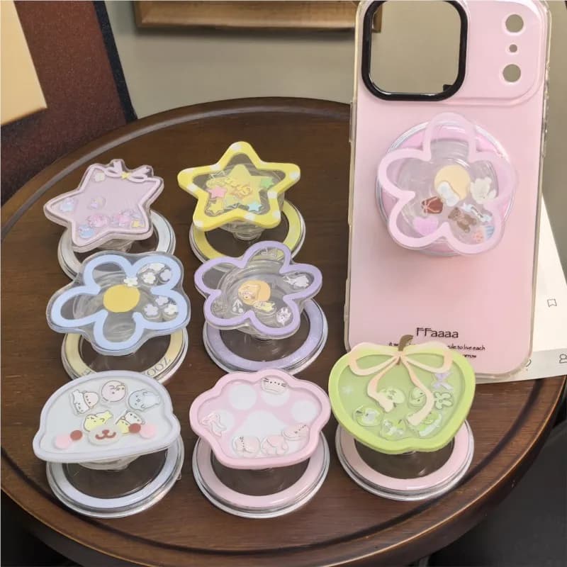 Supporto Magnetico Pieghevole Universale per Telefono MagSafe a Forma di Stella, Fiore o Zampa, Carino e Kawaii, per iPhone 17