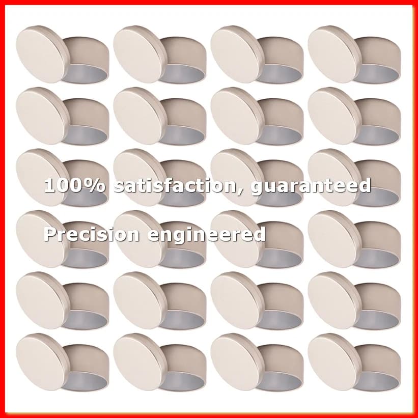 24 Pcs Candle Jar Decorative Labels Empty Storage Tins Candle Tin Can Candlestick Holders Round Tin Containers, A-A79M